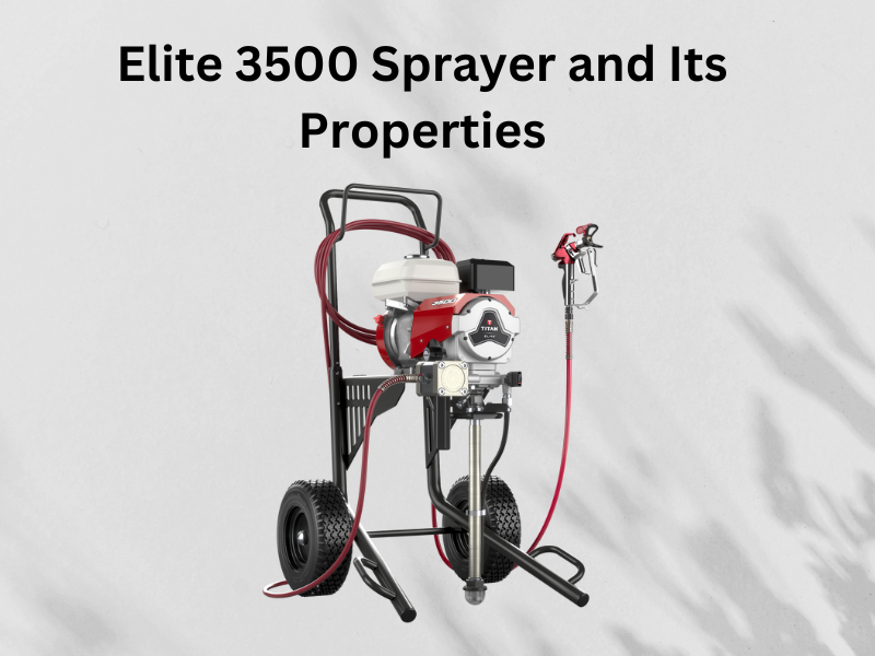 Elite 3500 sprayer