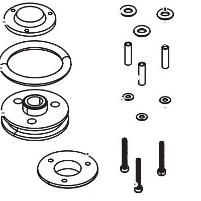 Titan 0153508 Air Valve and Piston assembly