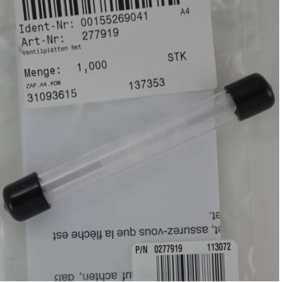 Titan 0277919 check valve Kit, membranes