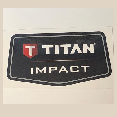 Titan 0532739 Front cover label
