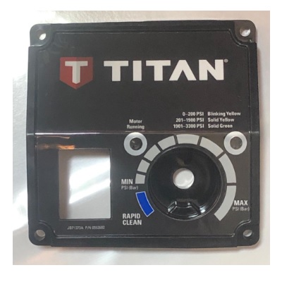 Titan 552991 Control Panel Cover With Label