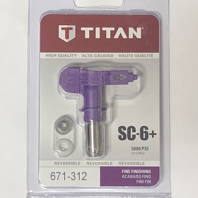 Titan 671-312 SC-6+ 312 Fine Finish Tip
