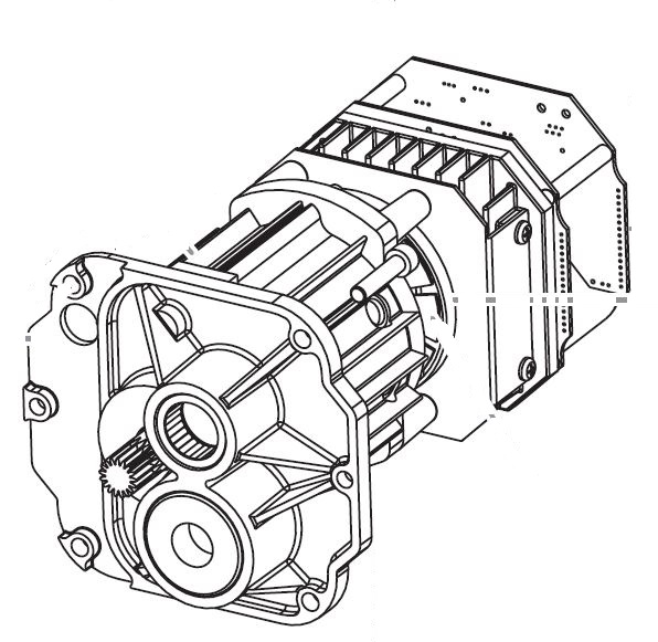 Titan 800-211 Motor PS25 110V Complete
